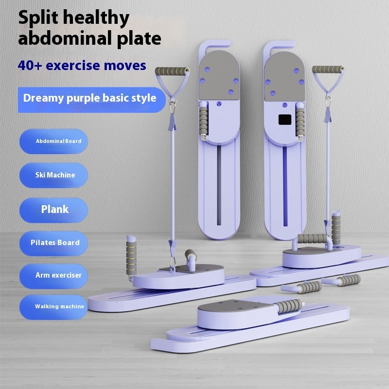 Multifunctional Split Pilates Fitness Board Training Equipment